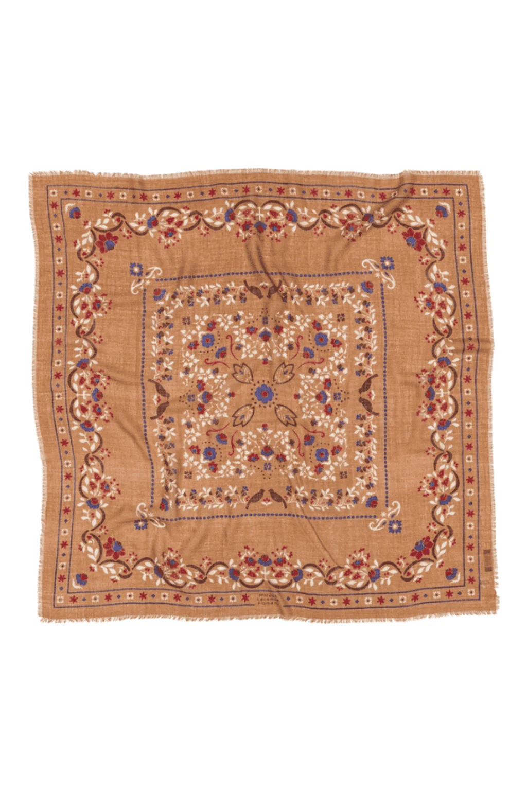 Foulard Secret garden Camel LS – Image 2